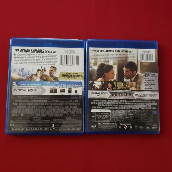 Movie Lot of 2 Blu-Ray DVD's Rated PG13 Brick Mansions & Alex Cross Tyler Perry - Picture 2 of 3